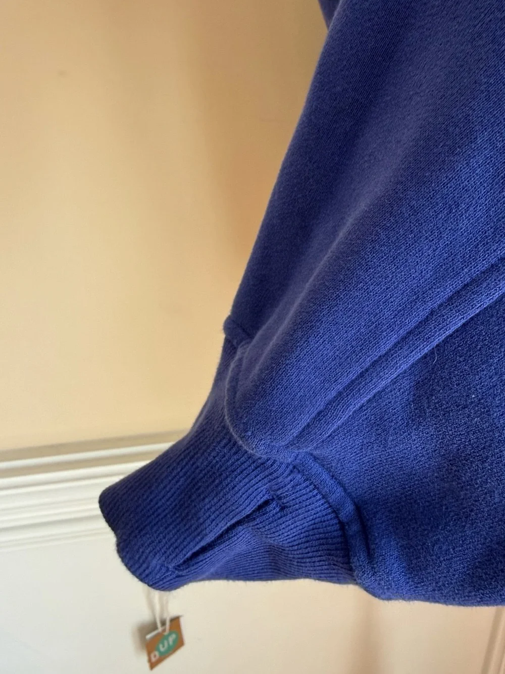 Lululemon Cobalt Blue Scuba Oversized Half-Zip Hoodie W3DM4S Size M/L‎